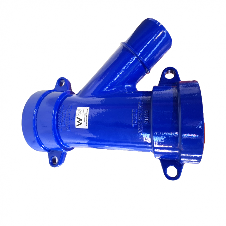 WYE Junction - Ductile Iron - Socket Socket Spigot